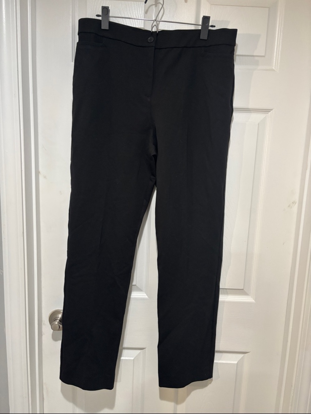 SUSAN GRAVER Tailored Black Dress Trousers